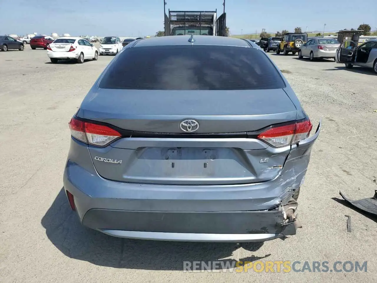 6 Photograph of a damaged car 5YFEPRAE1LP088177 TOYOTA COROLLA 2020