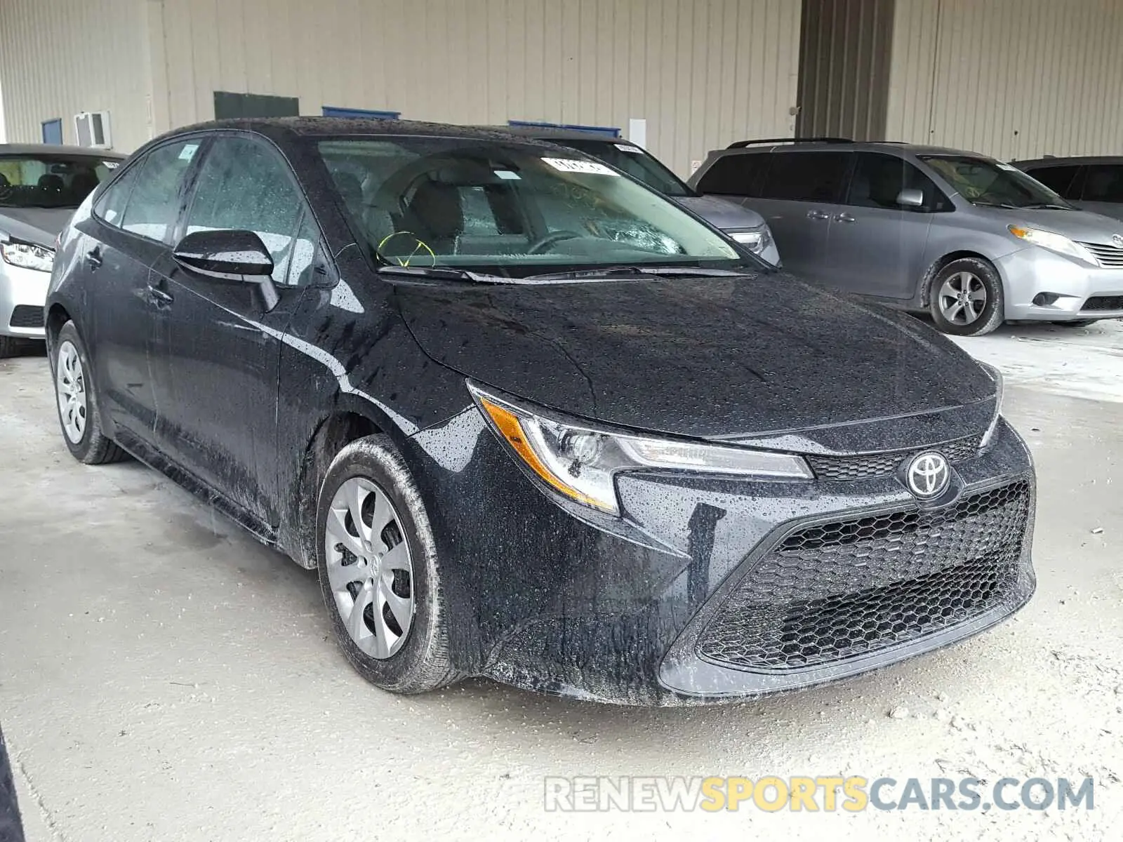 1 Photograph of a damaged car 5YFEPRAE1LP090348 TOYOTA COROLLA 2020
