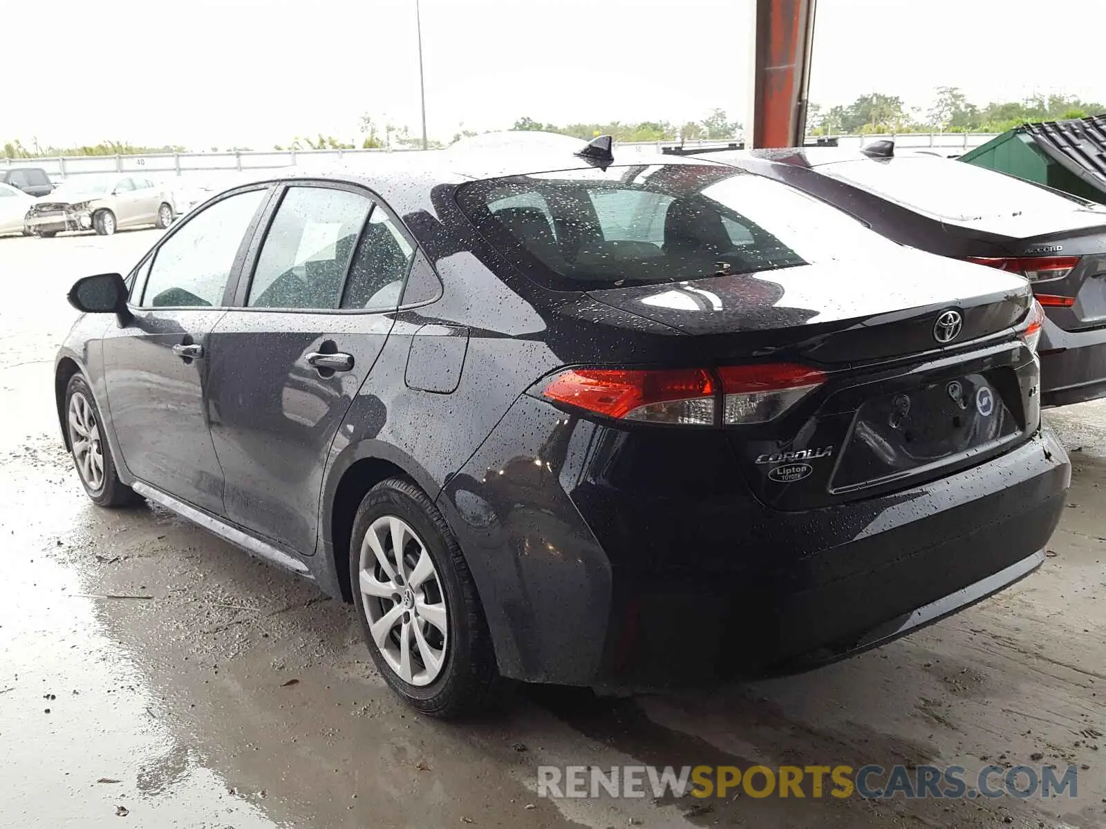 3 Photograph of a damaged car 5YFEPRAE1LP090348 TOYOTA COROLLA 2020