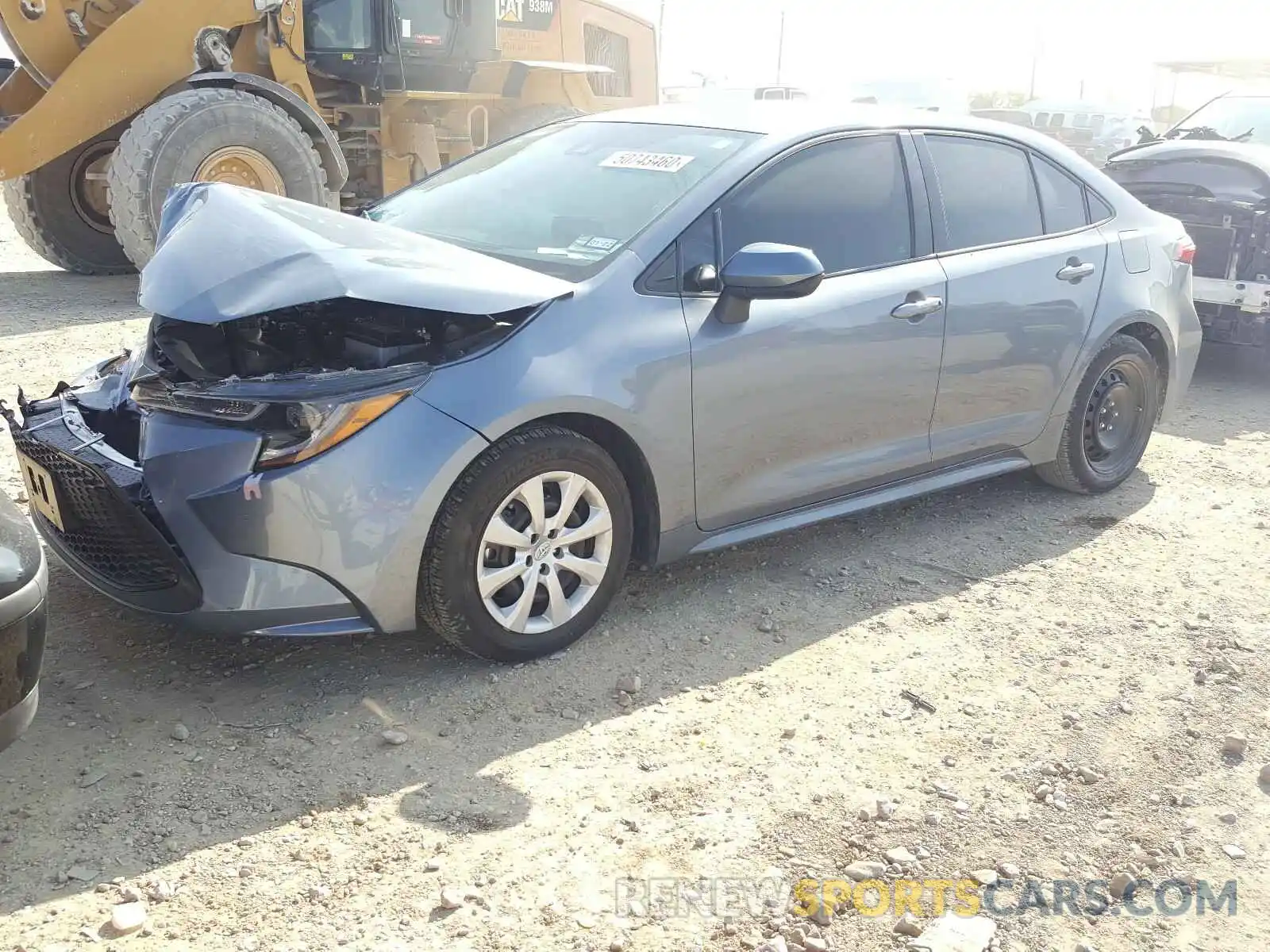 2 Photograph of a damaged car 5YFEPRAE1LP093136 TOYOTA COROLLA 2020