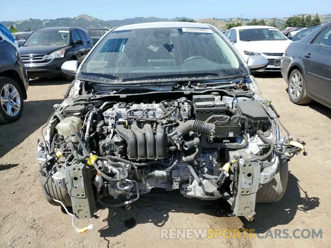 5 Photograph of a damaged car 5YFEPRAE1LP093380 TOYOTA COROLLA 2020