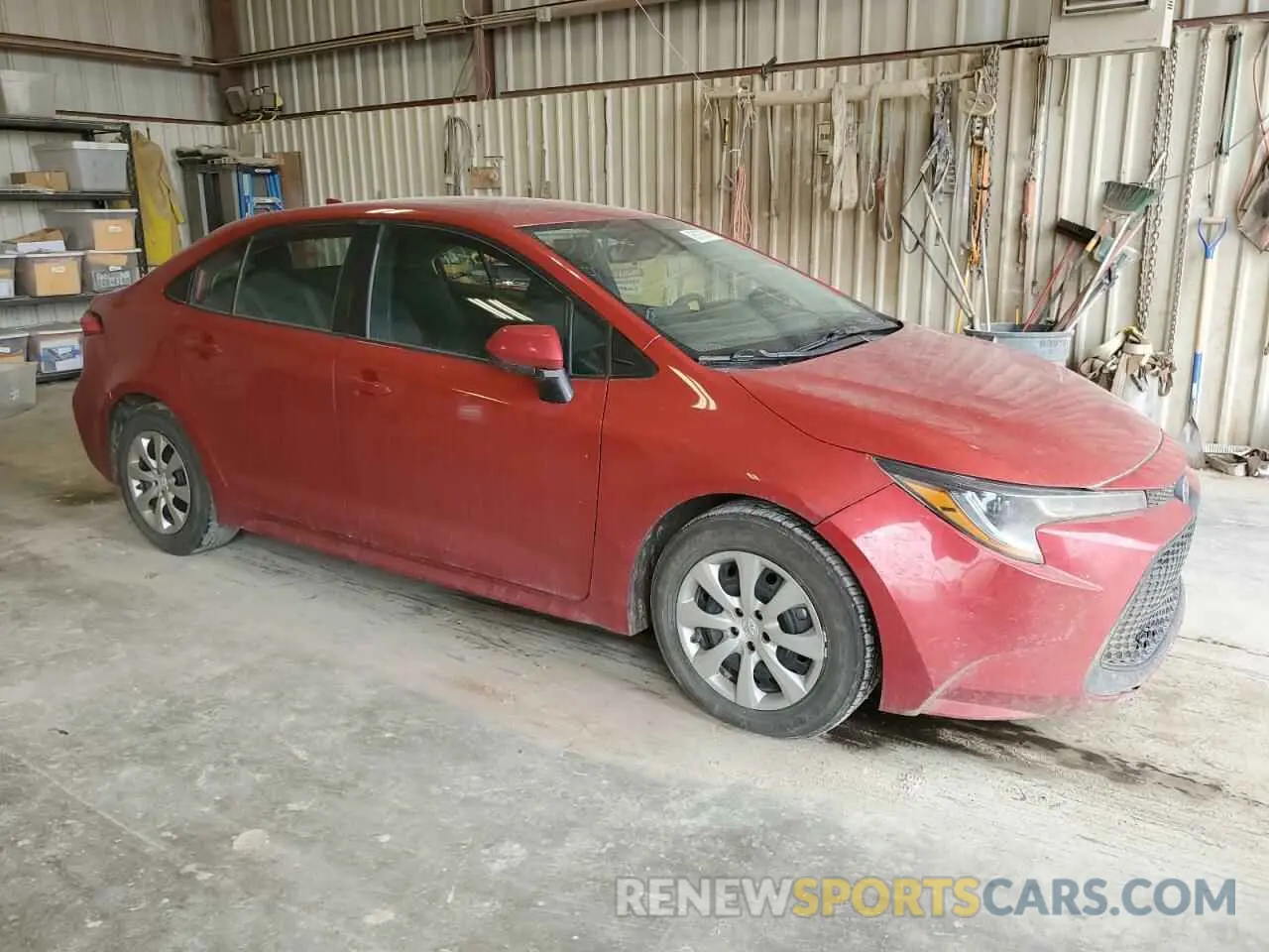 4 Photograph of a damaged car 5YFEPRAE1LP094612 TOYOTA COROLLA 2020