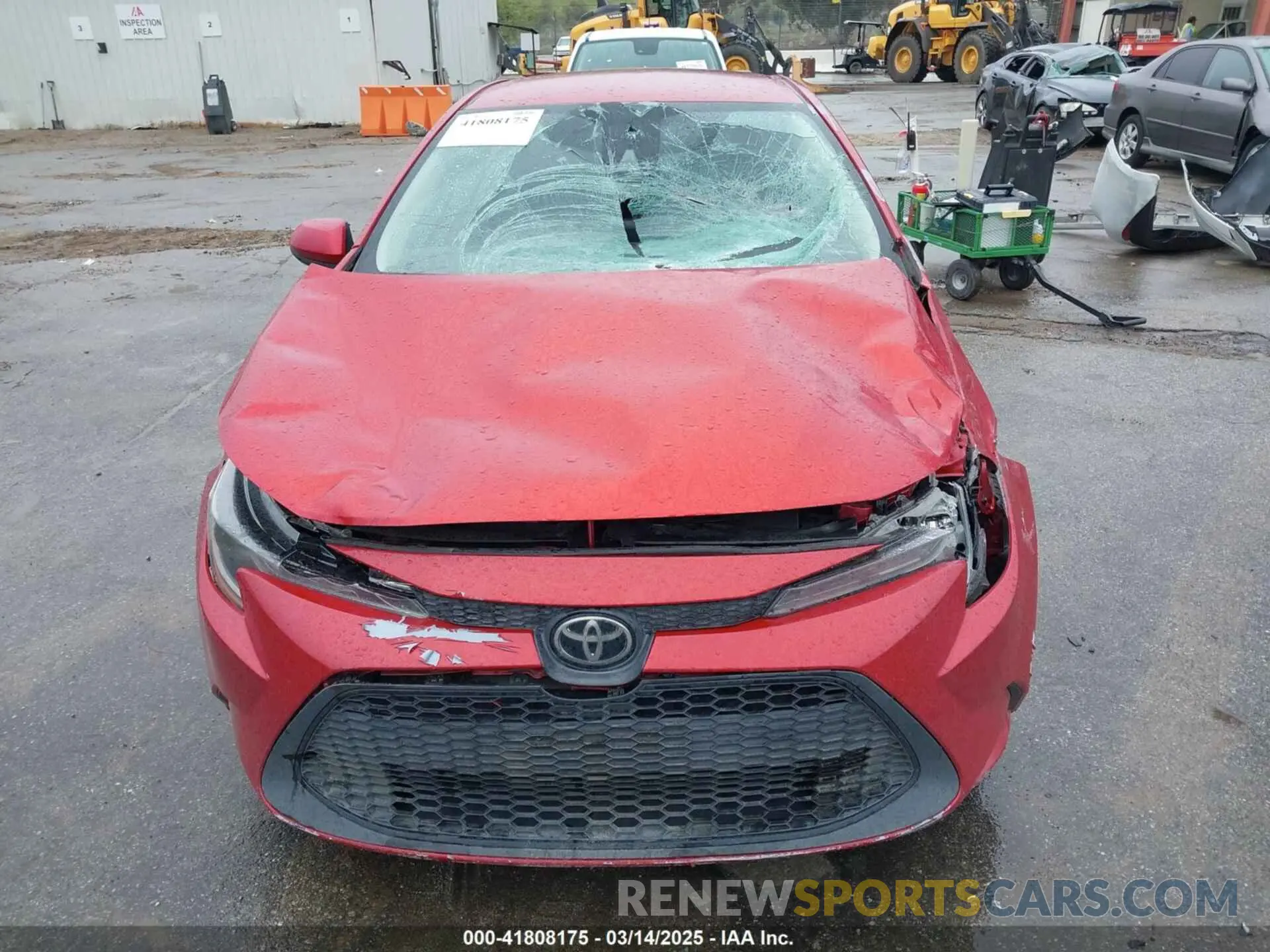 12 Photograph of a damaged car 5YFEPRAE1LP096201 TOYOTA COROLLA 2020