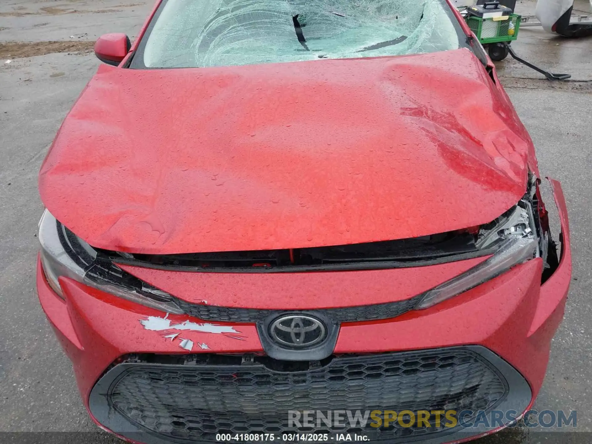 20 Photograph of a damaged car 5YFEPRAE1LP096201 TOYOTA COROLLA 2020
