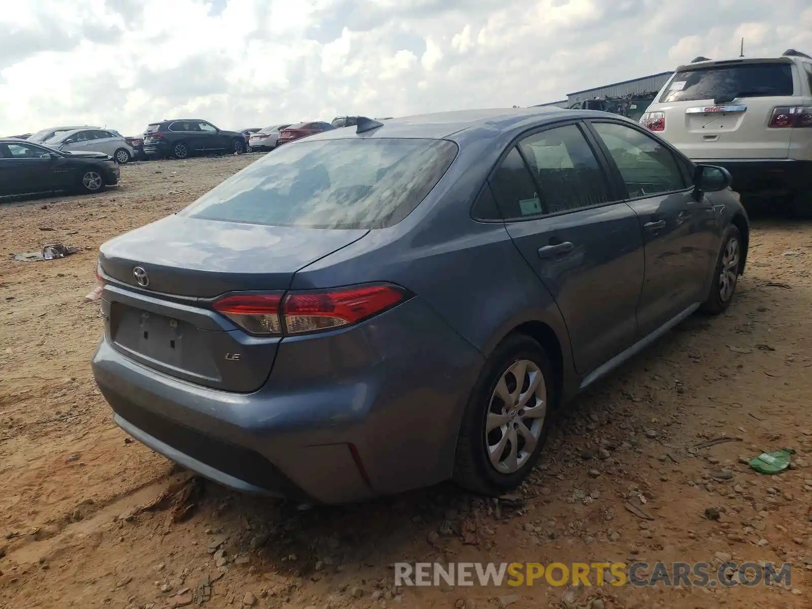 4 Photograph of a damaged car 5YFEPRAE1LP097056 TOYOTA COROLLA 2020