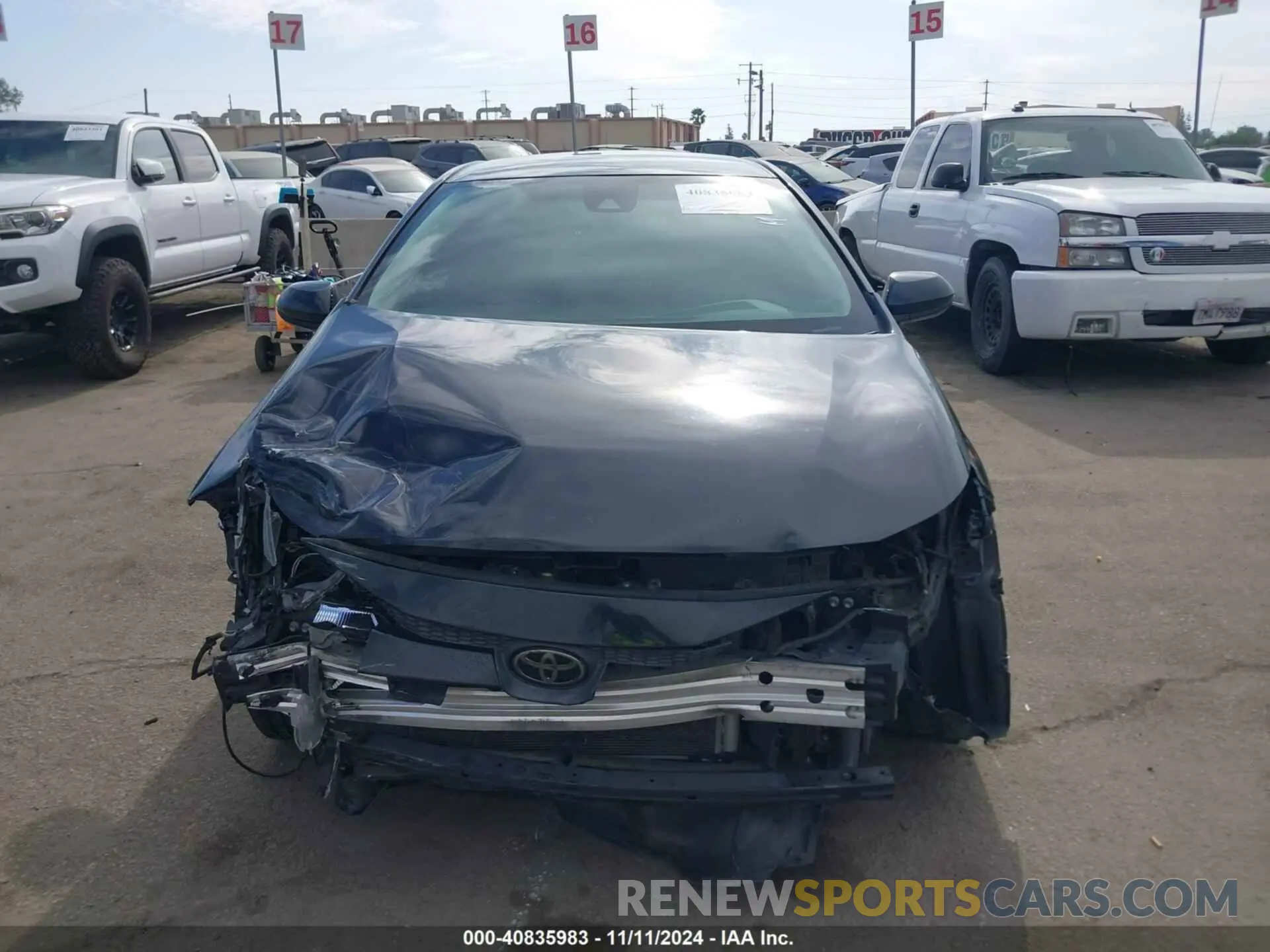 13 Photograph of a damaged car 5YFEPRAE1LP097624 TOYOTA COROLLA 2020