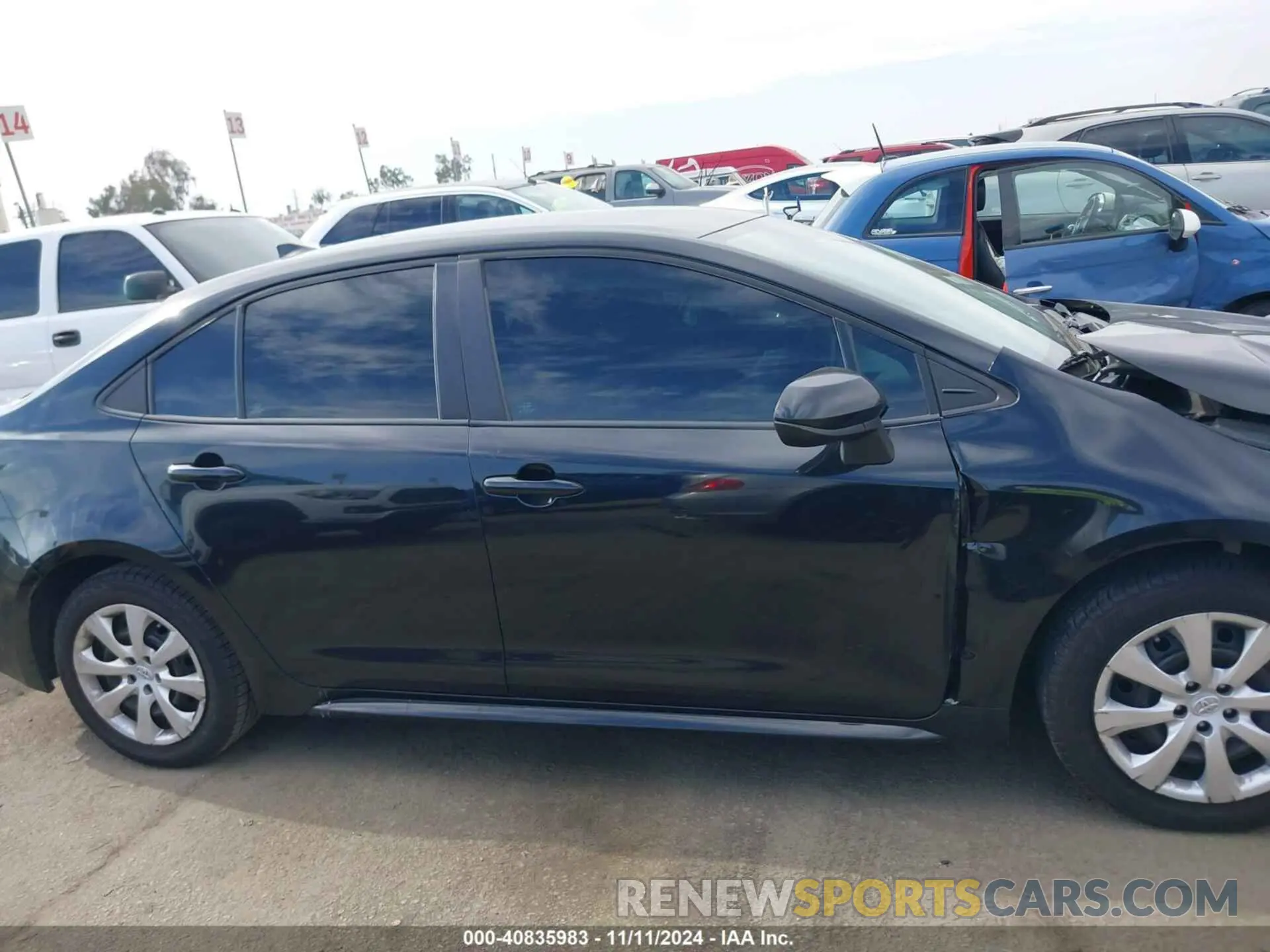 14 Photograph of a damaged car 5YFEPRAE1LP097624 TOYOTA COROLLA 2020