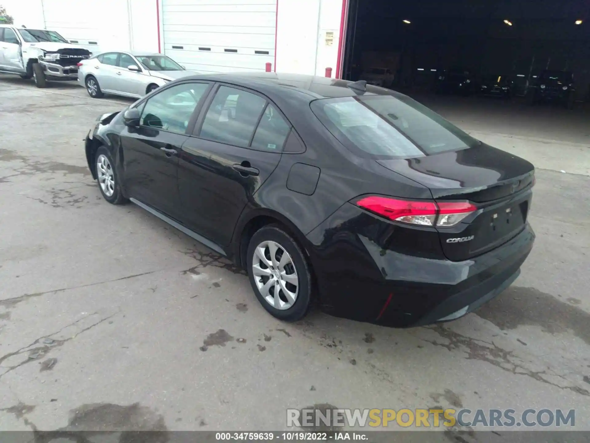 3 Photograph of a damaged car 5YFEPRAE1LP098496 TOYOTA COROLLA 2020