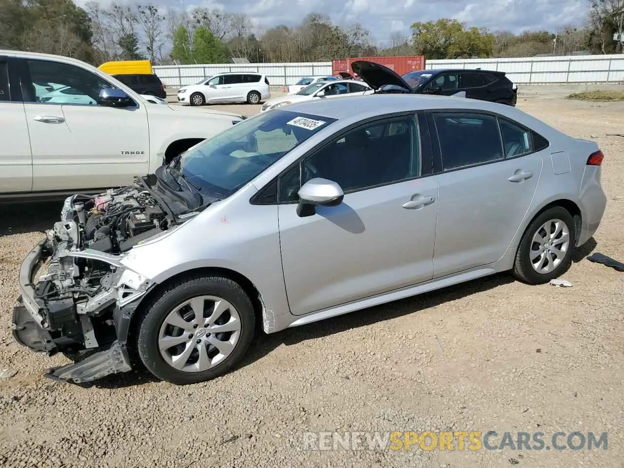 1 Photograph of a damaged car 5YFEPRAE1LP098630 TOYOTA COROLLA 2020