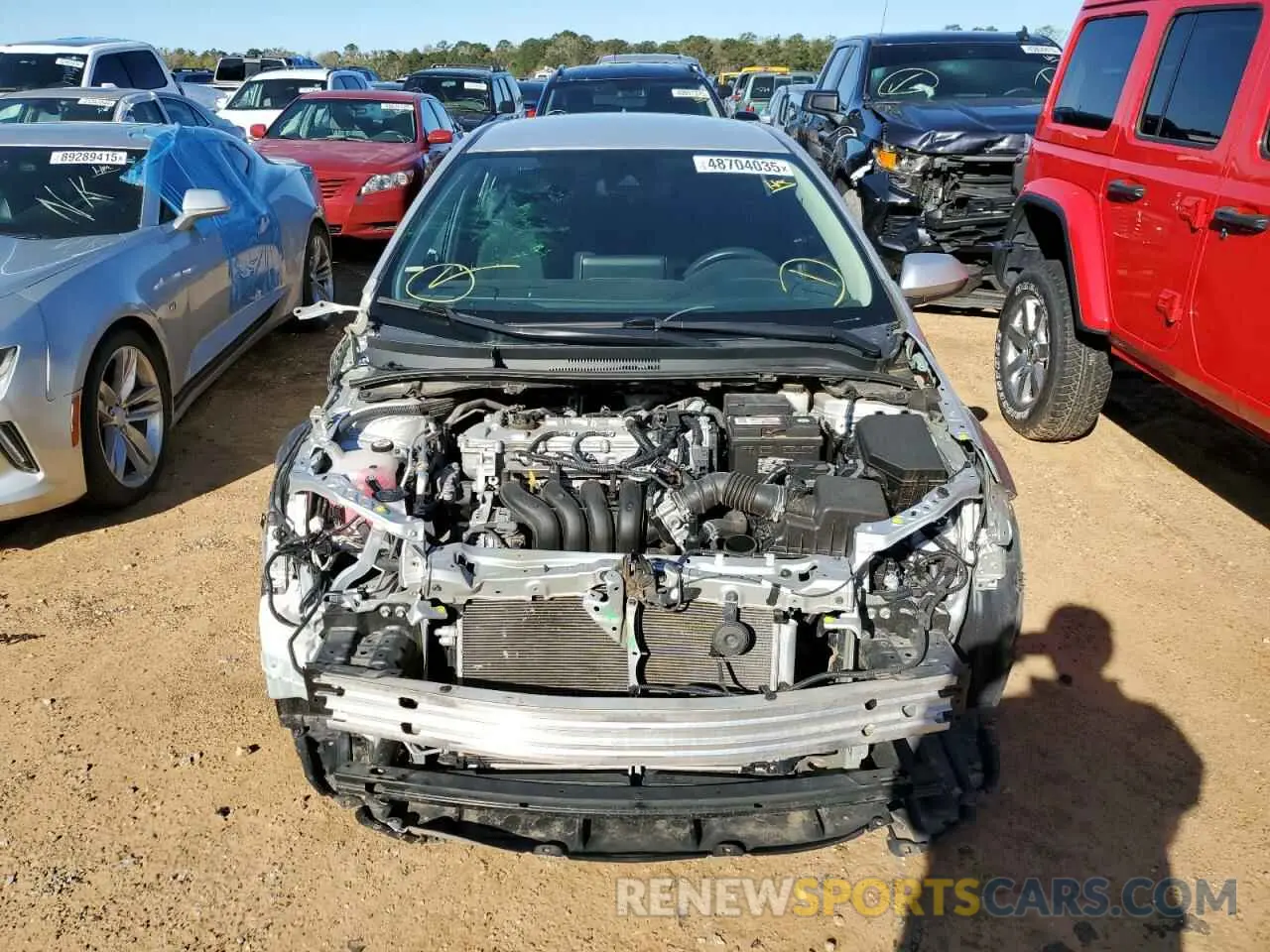 5 Photograph of a damaged car 5YFEPRAE1LP098630 TOYOTA COROLLA 2020