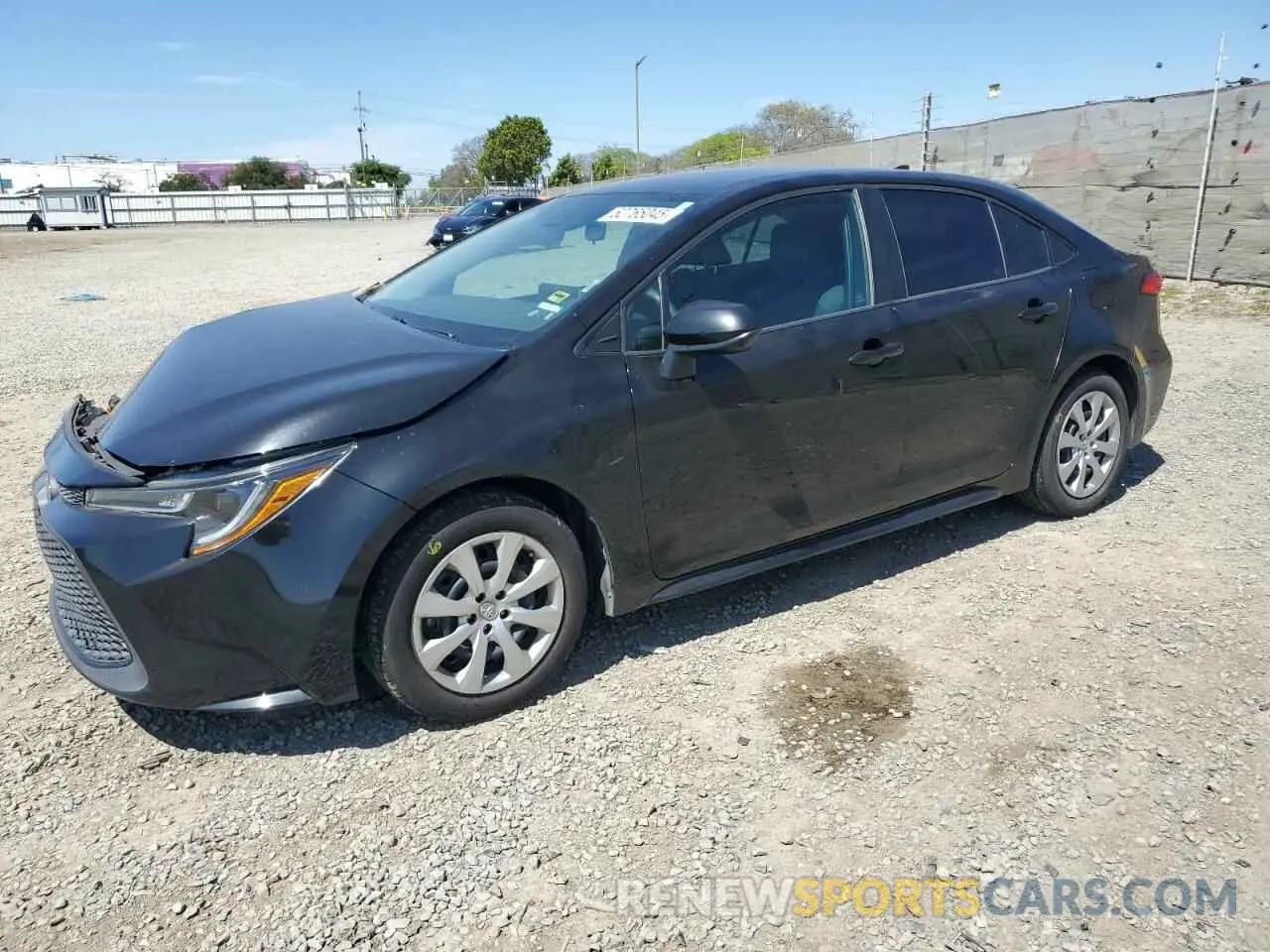1 Photograph of a damaged car 5YFEPRAE1LP101171 TOYOTA COROLLA 2020