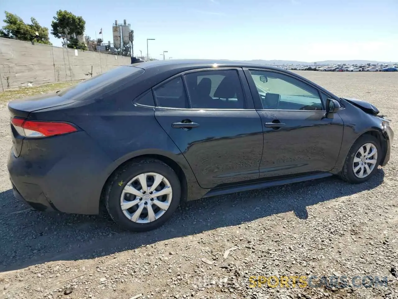 3 Photograph of a damaged car 5YFEPRAE1LP101171 TOYOTA COROLLA 2020