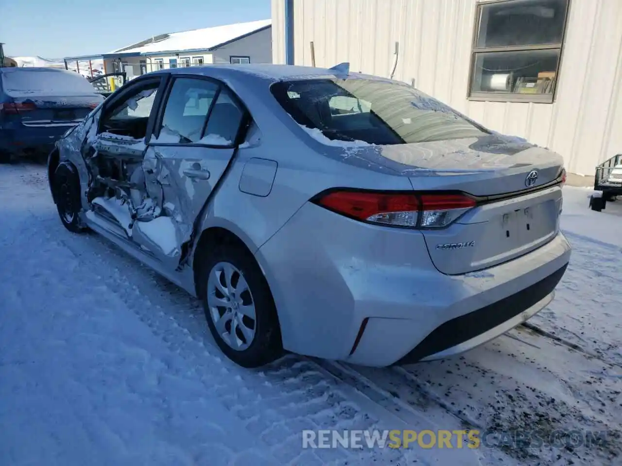 3 Photograph of a damaged car 5YFEPRAE1LP105625 TOYOTA COROLLA 2020