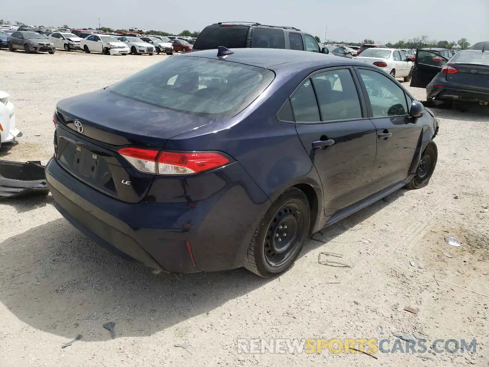 4 Photograph of a damaged car 5YFEPRAE1LP114261 TOYOTA COROLLA 2020