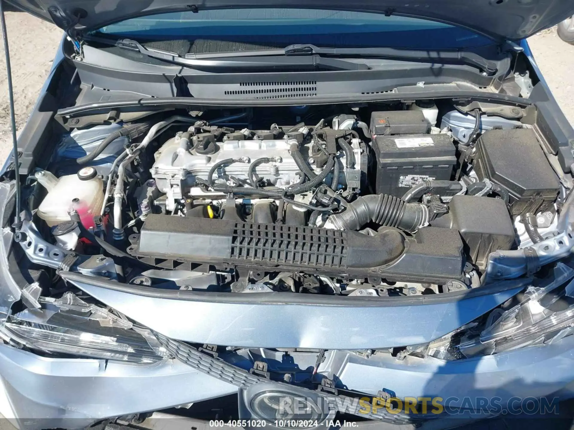10 Photograph of a damaged car 5YFEPRAE1LP115801 TOYOTA COROLLA 2020