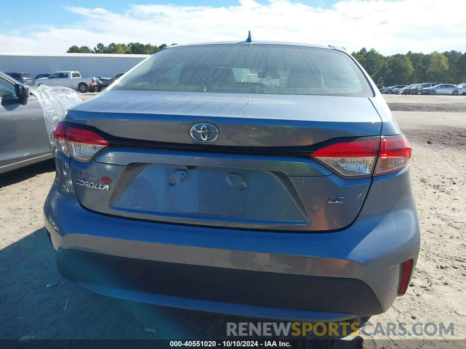 16 Photograph of a damaged car 5YFEPRAE1LP115801 TOYOTA COROLLA 2020