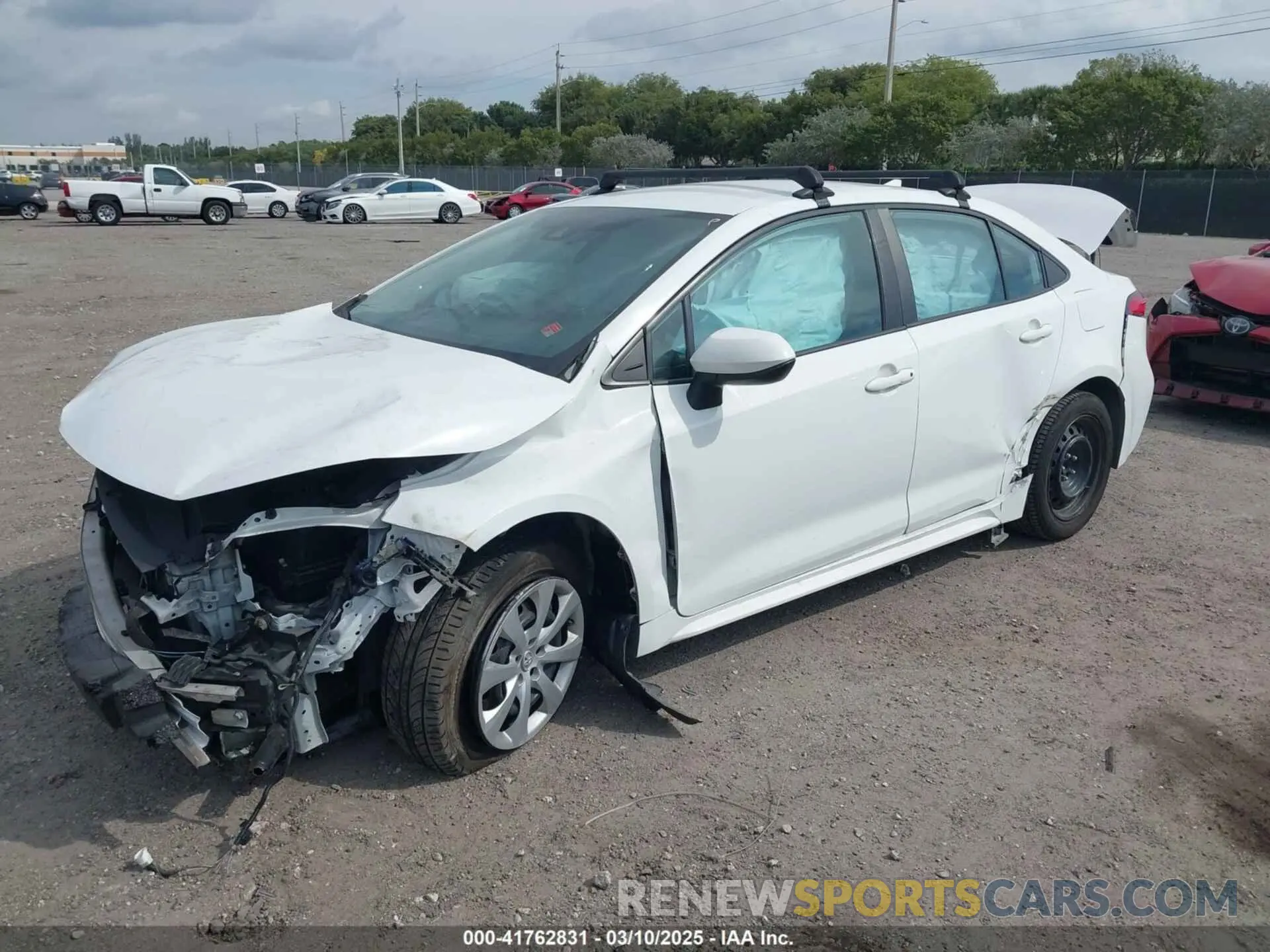 2 Photograph of a damaged car 5YFEPRAE1LP117970 TOYOTA COROLLA 2020