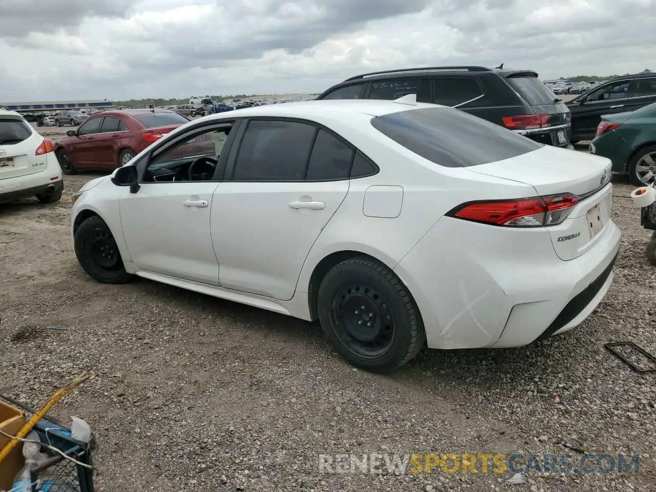 2 Photograph of a damaged car 5YFEPRAE1LP123817 TOYOTA COROLLA 2020
