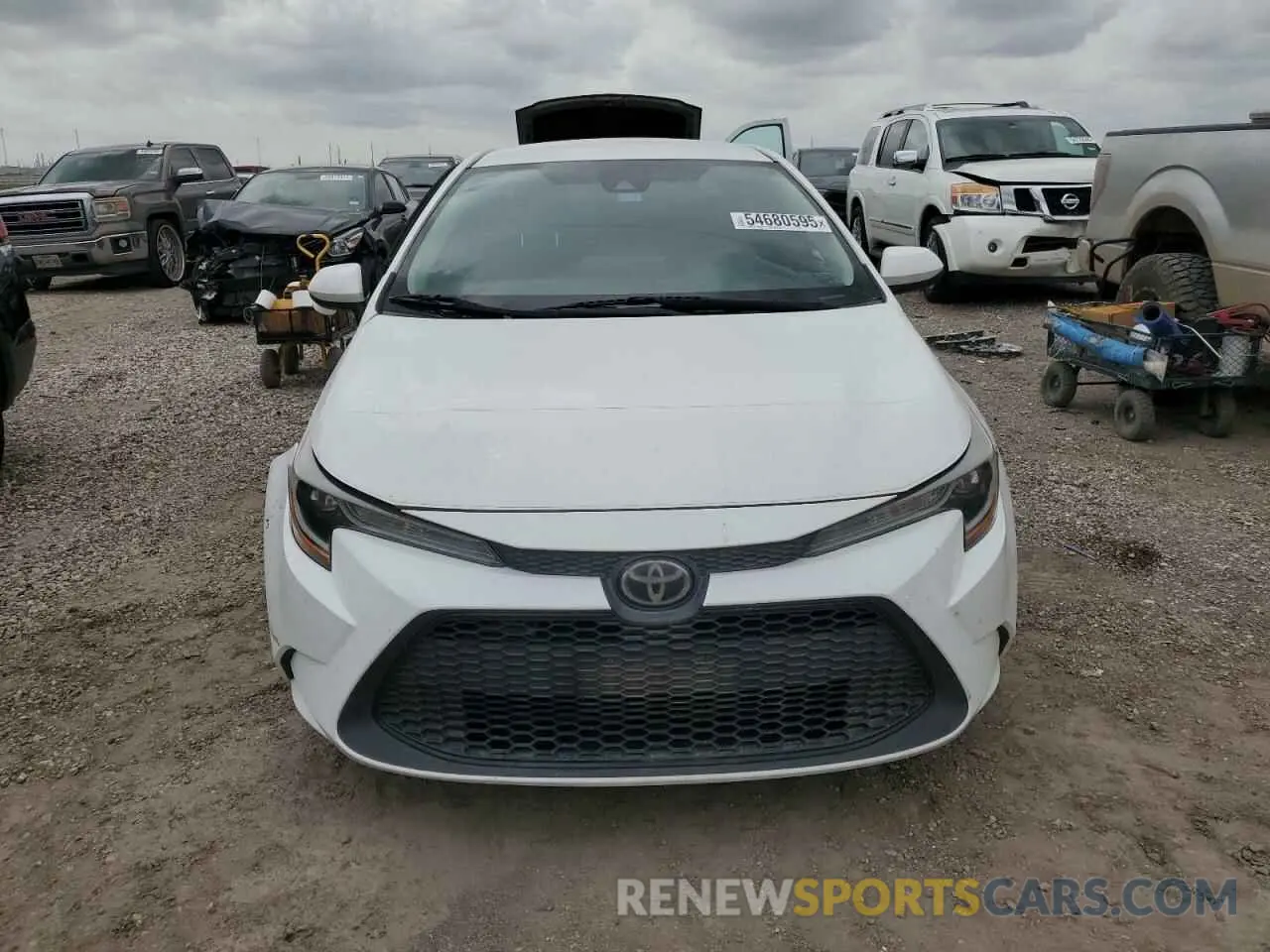 5 Photograph of a damaged car 5YFEPRAE1LP123817 TOYOTA COROLLA 2020