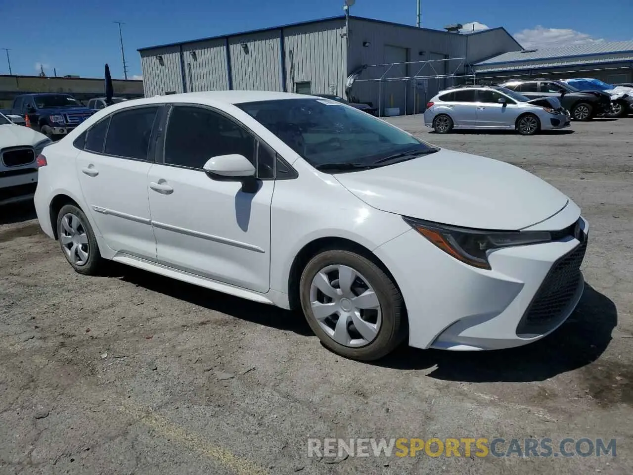 4 Photograph of a damaged car 5YFEPRAE1LP138303 TOYOTA COROLLA 2020