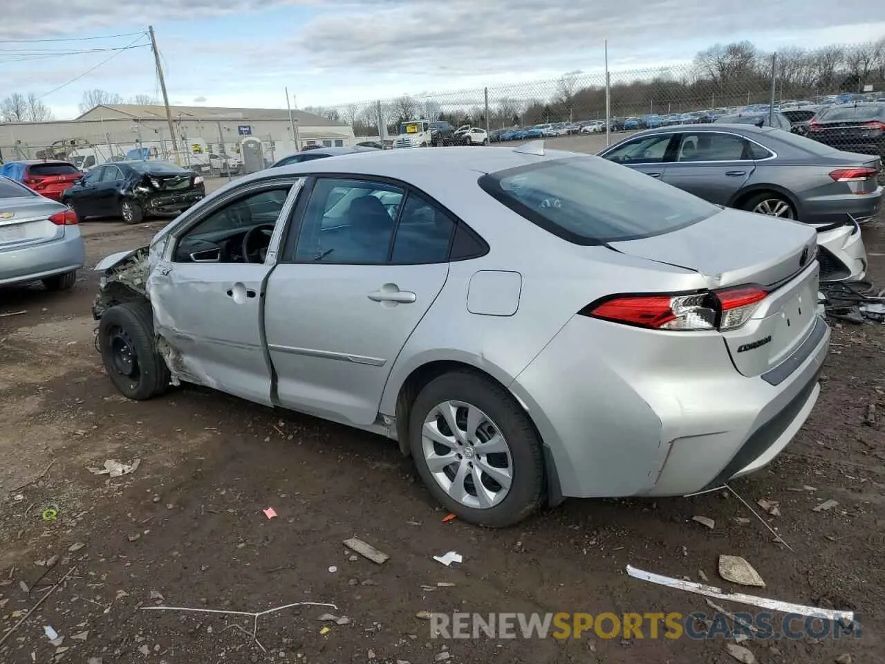 2 Photograph of a damaged car 5YFEPRAE1LP143744 TOYOTA COROLLA 2020