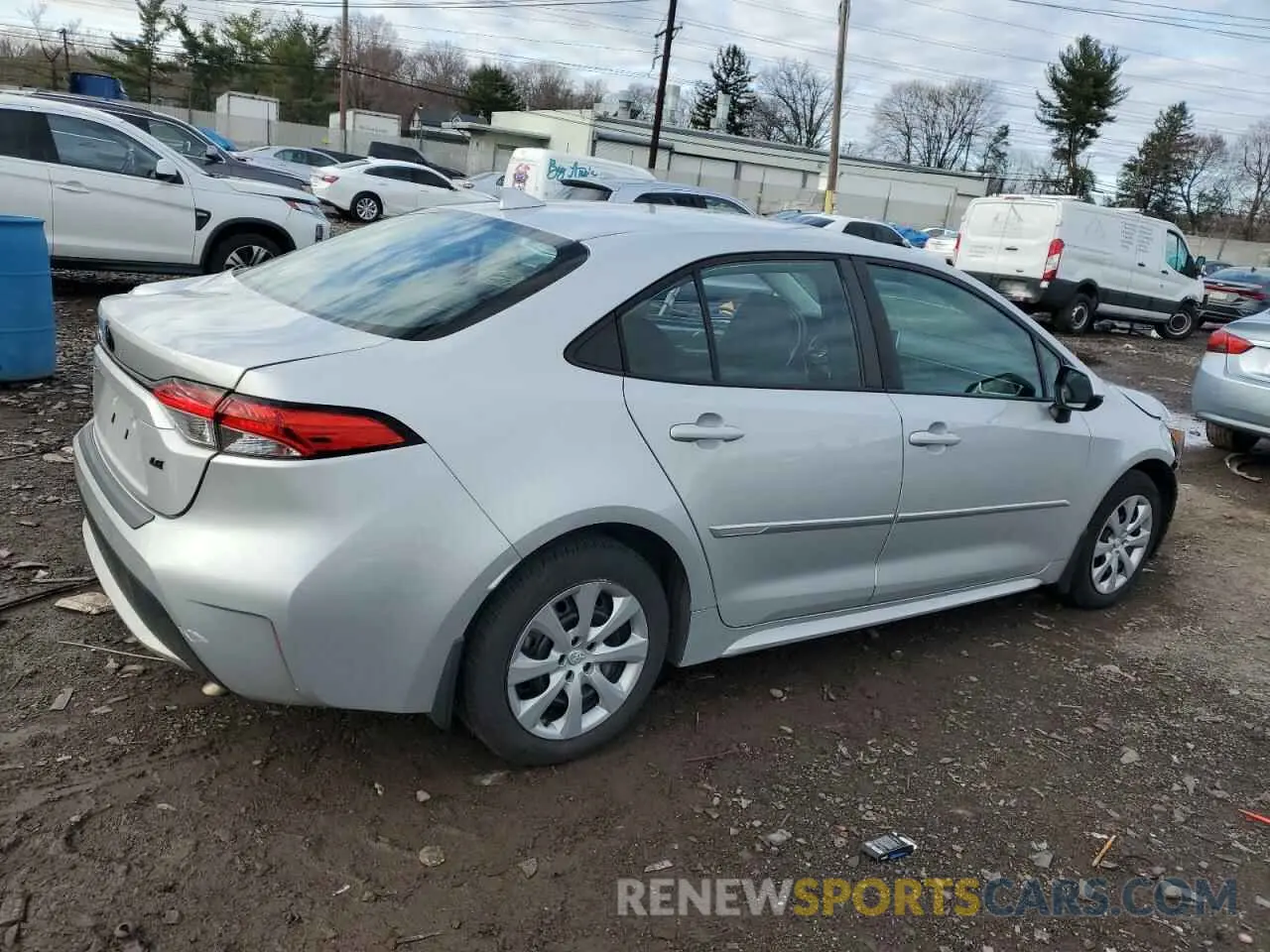 3 Photograph of a damaged car 5YFEPRAE1LP143744 TOYOTA COROLLA 2020