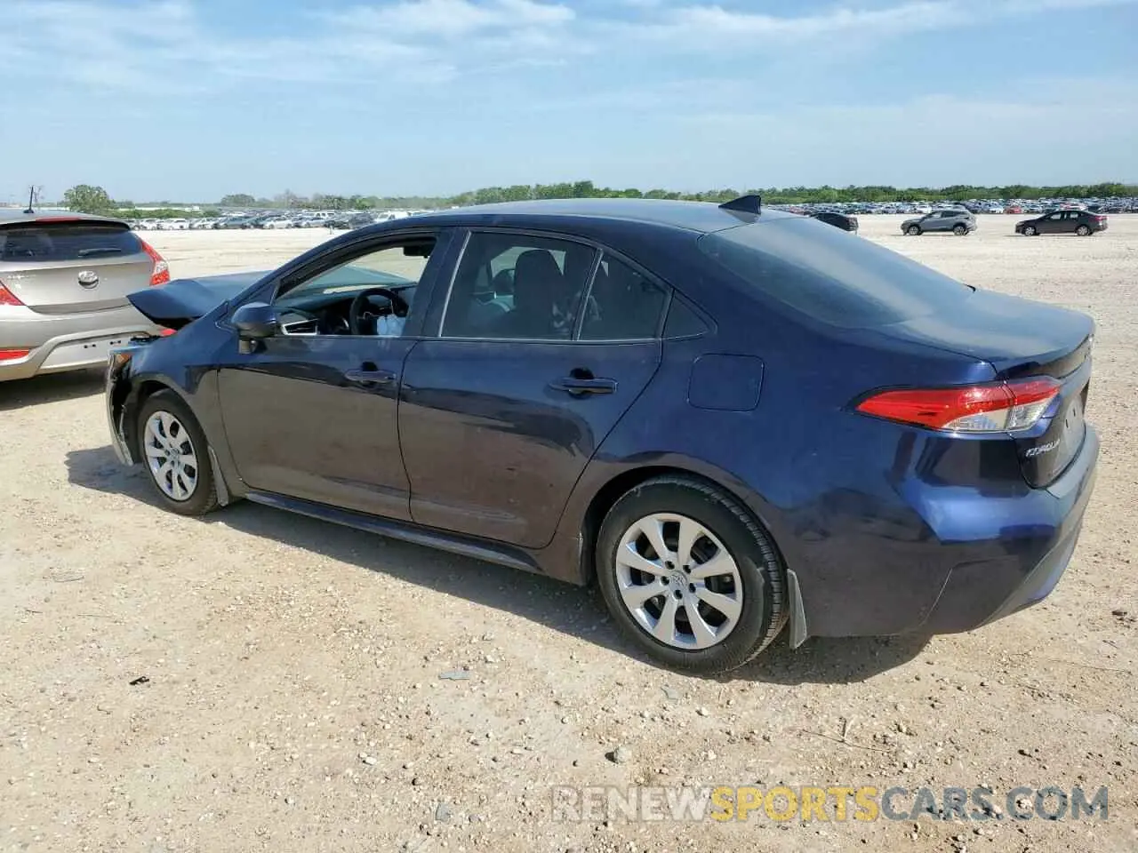 2 Photograph of a damaged car 5YFEPRAE1LP146725 TOYOTA COROLLA 2020