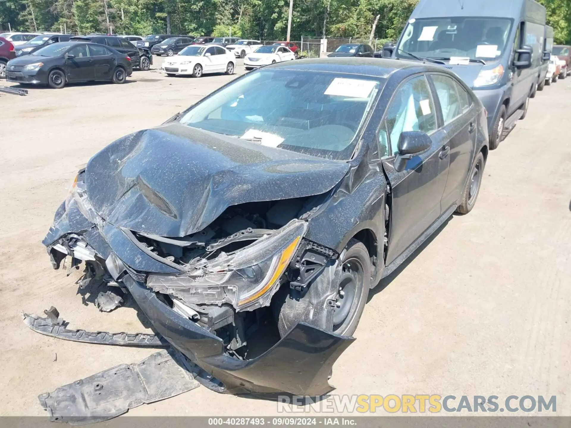 2 Photograph of a damaged car 5YFEPRAE2LP011270 TOYOTA COROLLA 2020