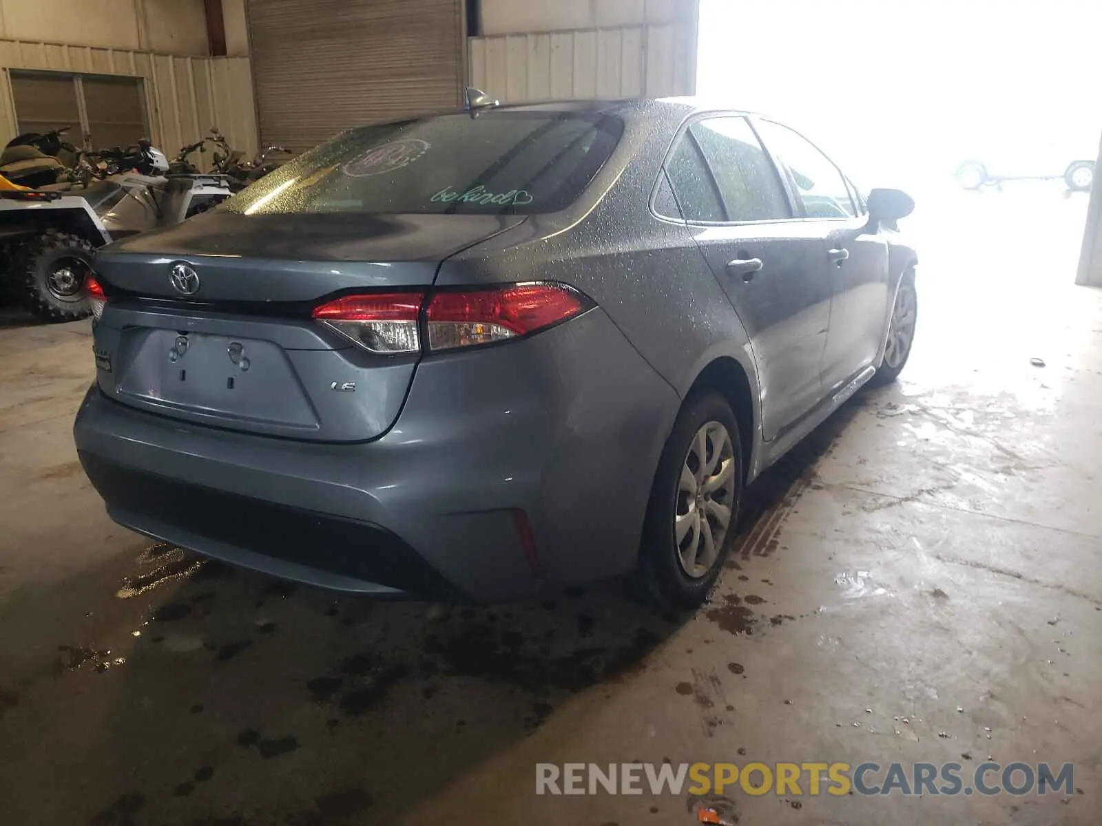 4 Photograph of a damaged car 5YFEPRAE2LP026805 TOYOTA COROLLA 2020