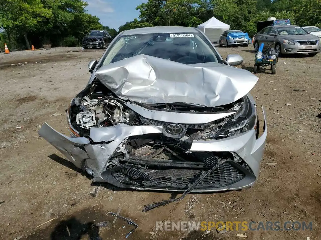 5 Photograph of a damaged car 5YFEPRAE2LP034337 TOYOTA COROLLA 2020