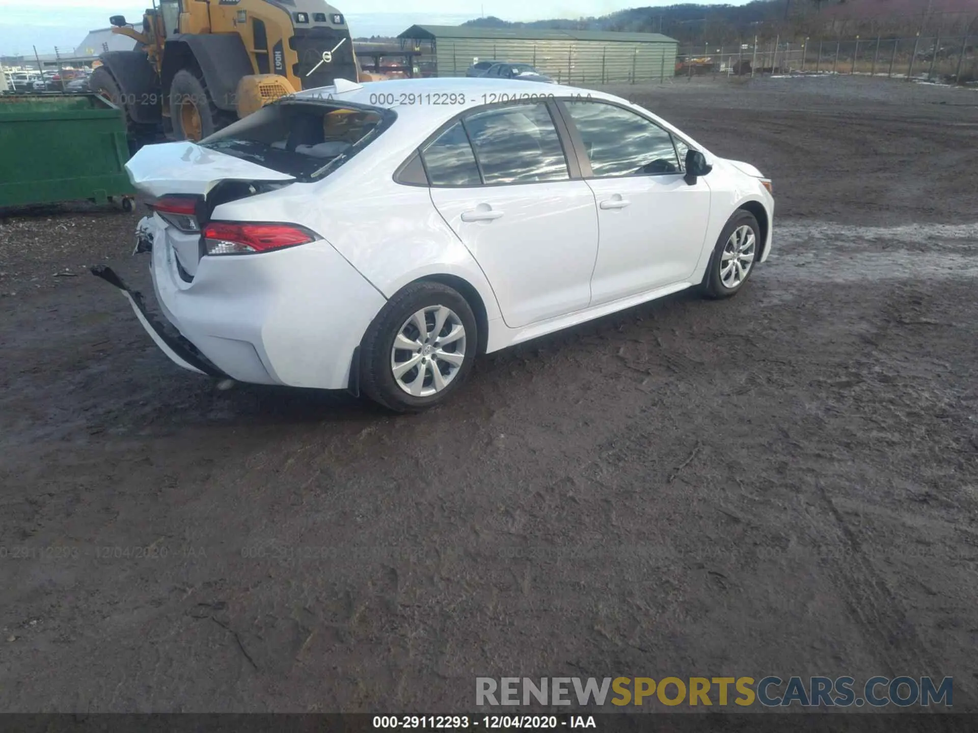 4 Photograph of a damaged car 5YFEPRAE2LP034824 TOYOTA COROLLA 2020
