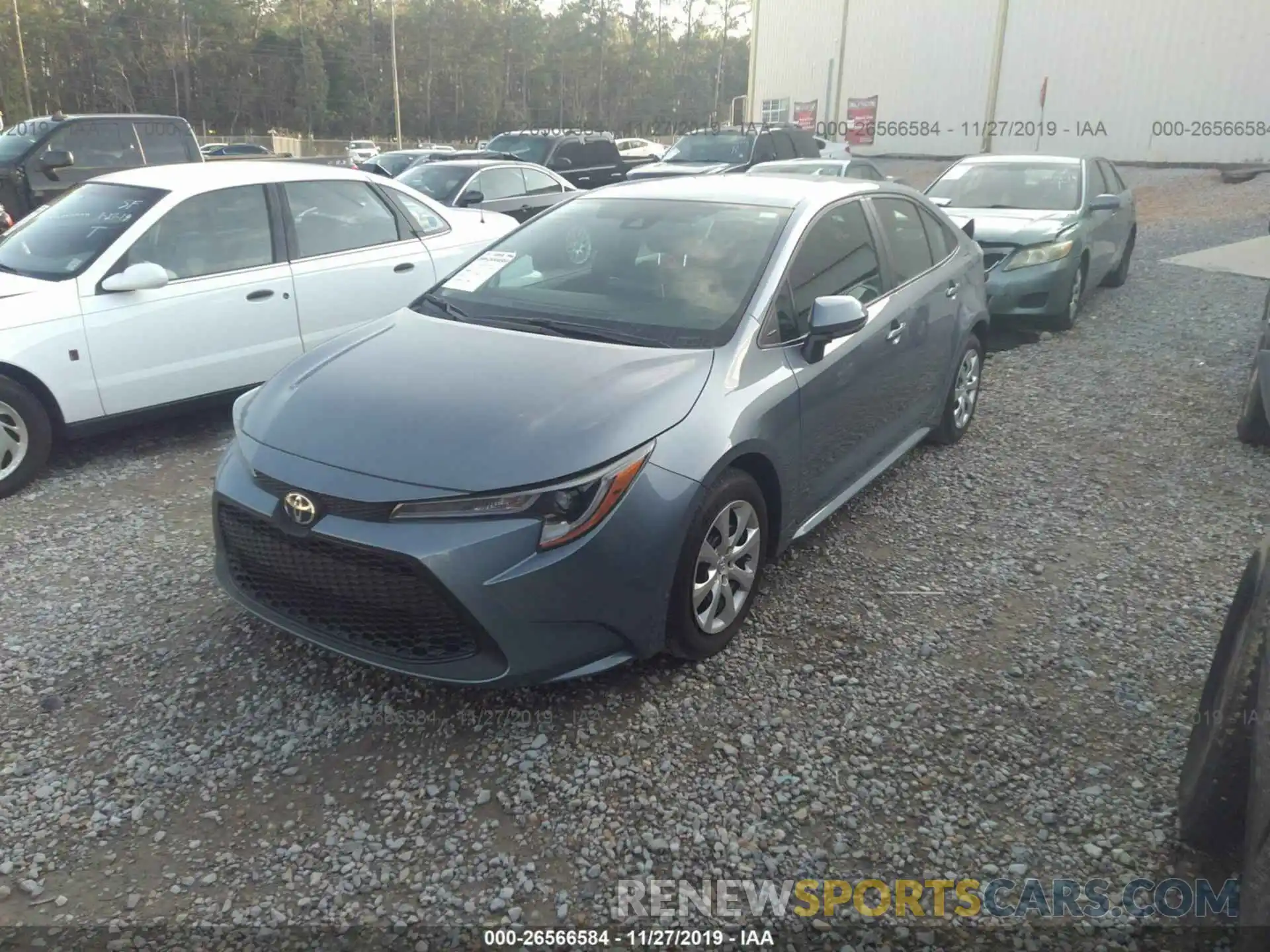 2 Photograph of a damaged car 5YFEPRAE2LP043393 TOYOTA COROLLA 2020