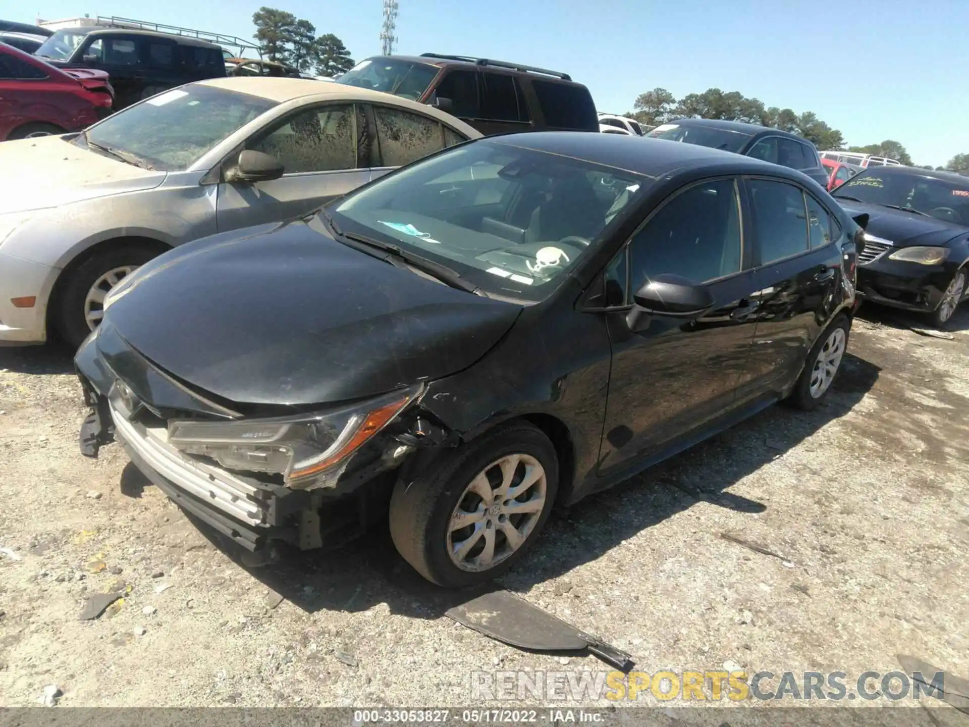 2 Photograph of a damaged car 5YFEPRAE2LP056001 TOYOTA COROLLA 2020