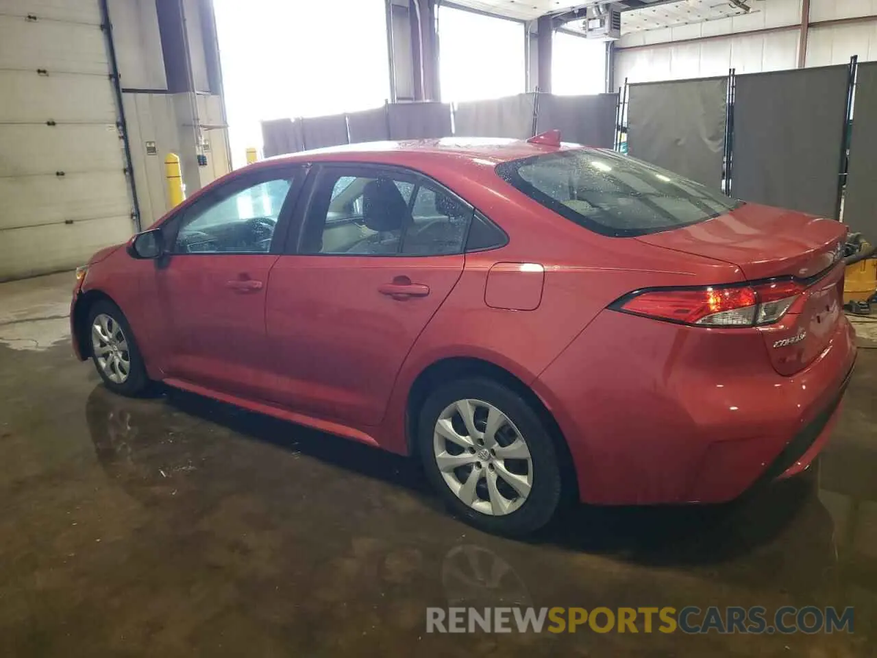2 Photograph of a damaged car 5YFEPRAE2LP057603 TOYOTA COROLLA 2020