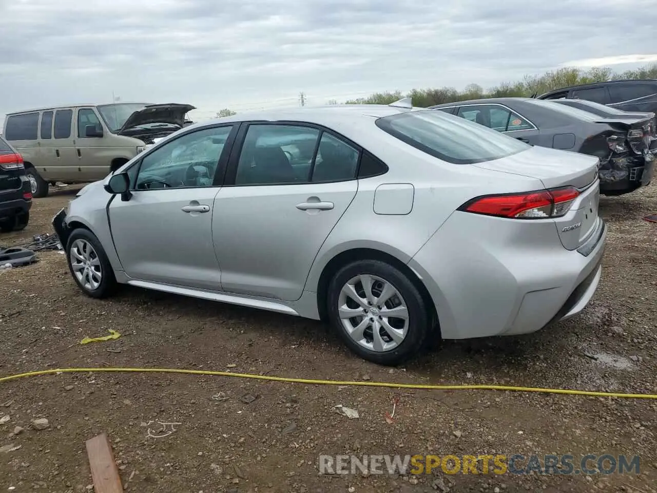 2 Photograph of a damaged car 5YFEPRAE2LP059349 TOYOTA COROLLA 2020