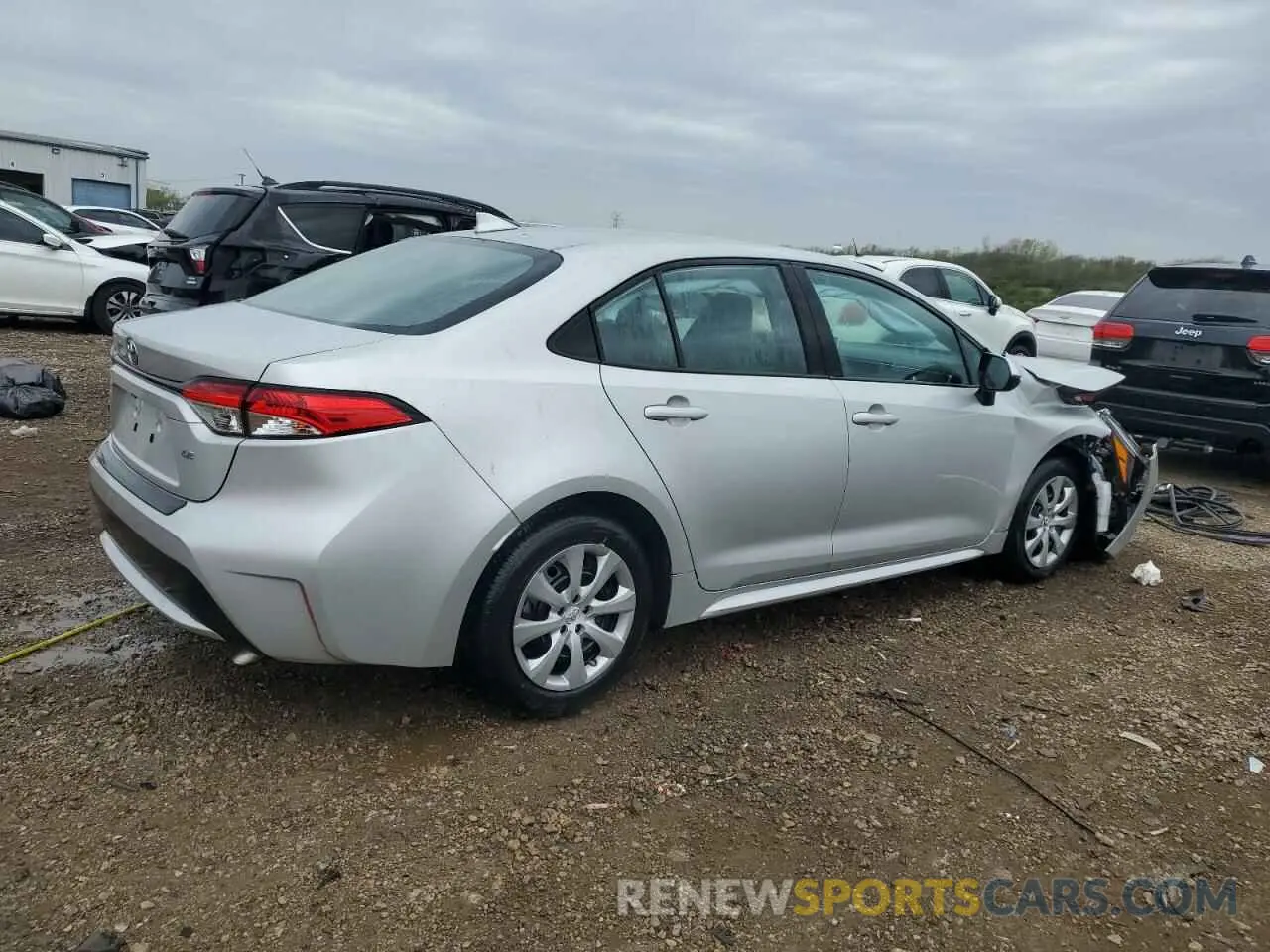 3 Photograph of a damaged car 5YFEPRAE2LP059349 TOYOTA COROLLA 2020