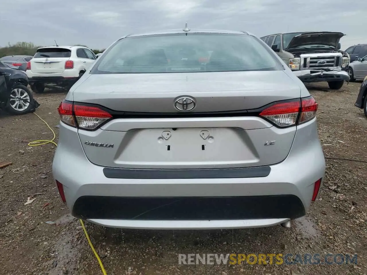 6 Photograph of a damaged car 5YFEPRAE2LP059349 TOYOTA COROLLA 2020