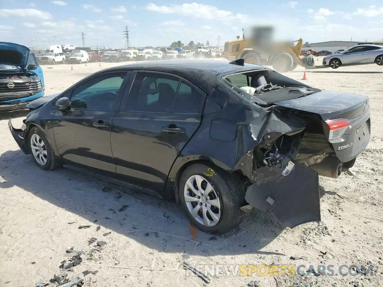 2 Photograph of a damaged car 5YFEPRAE2LP061540 TOYOTA COROLLA 2020