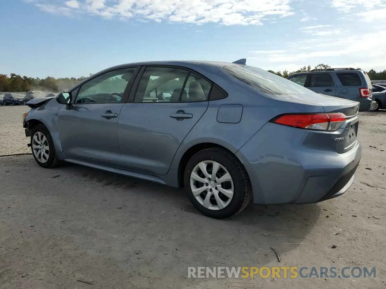 2 Photograph of a damaged car 5YFEPRAE2LP061764 TOYOTA COROLLA 2020