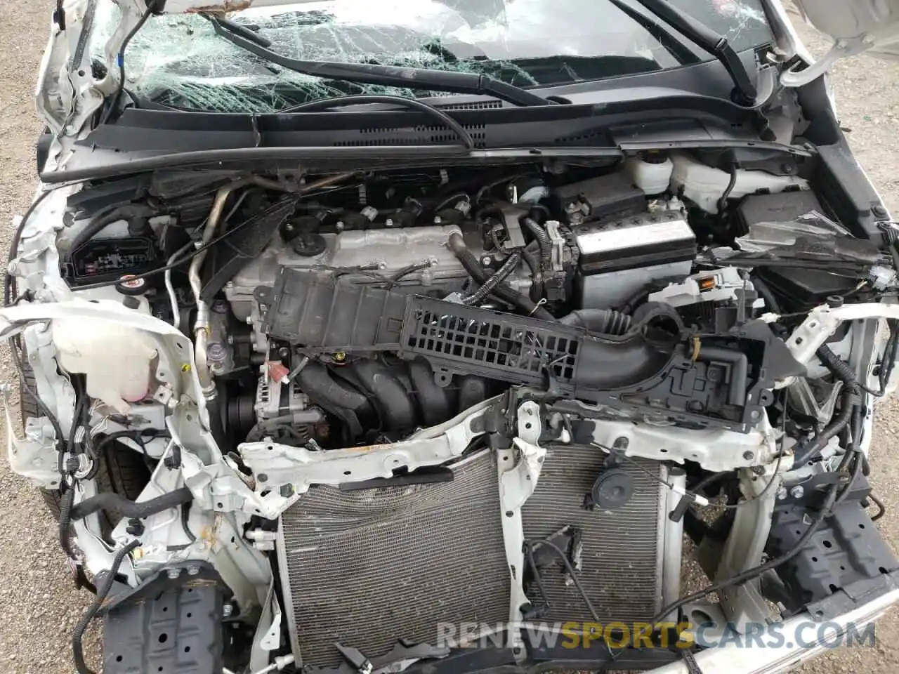 7 Photograph of a damaged car 5YFEPRAE2LP063076 TOYOTA COROLLA 2020