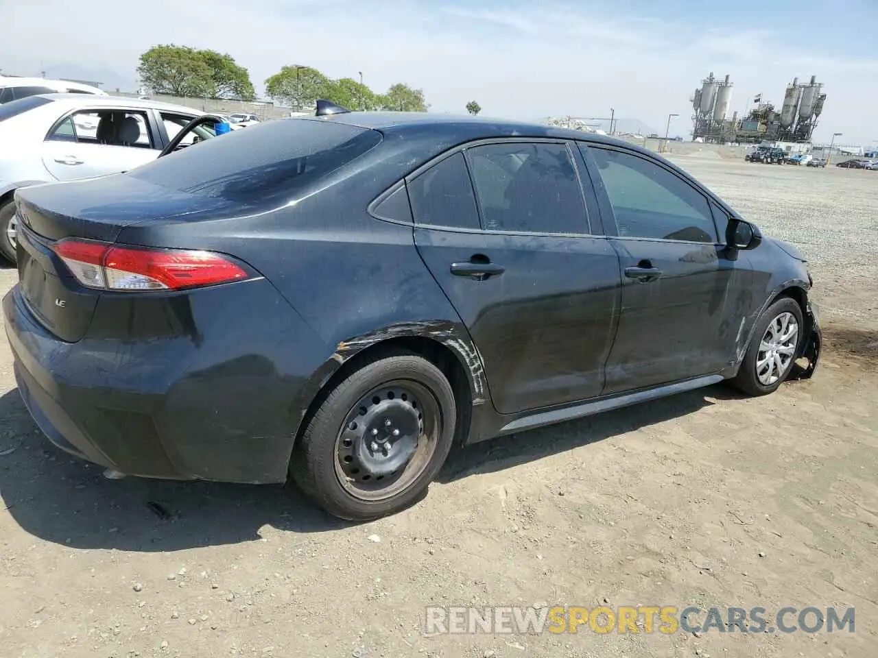 3 Photograph of a damaged car 5YFEPRAE2LP076149 TOYOTA COROLLA 2020