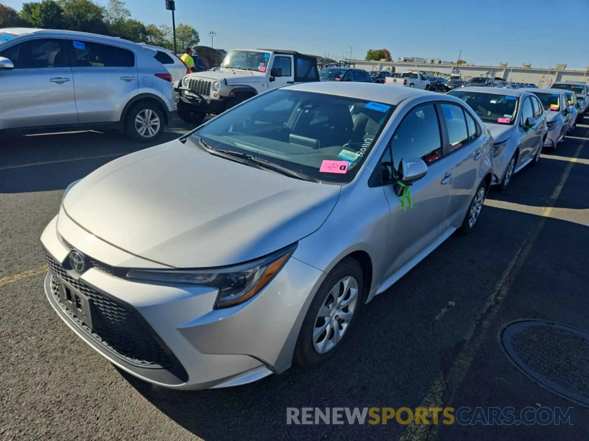 5 Photograph of a damaged car 5YFEPRAE2LP082050 TOYOTA COROLLA 2020