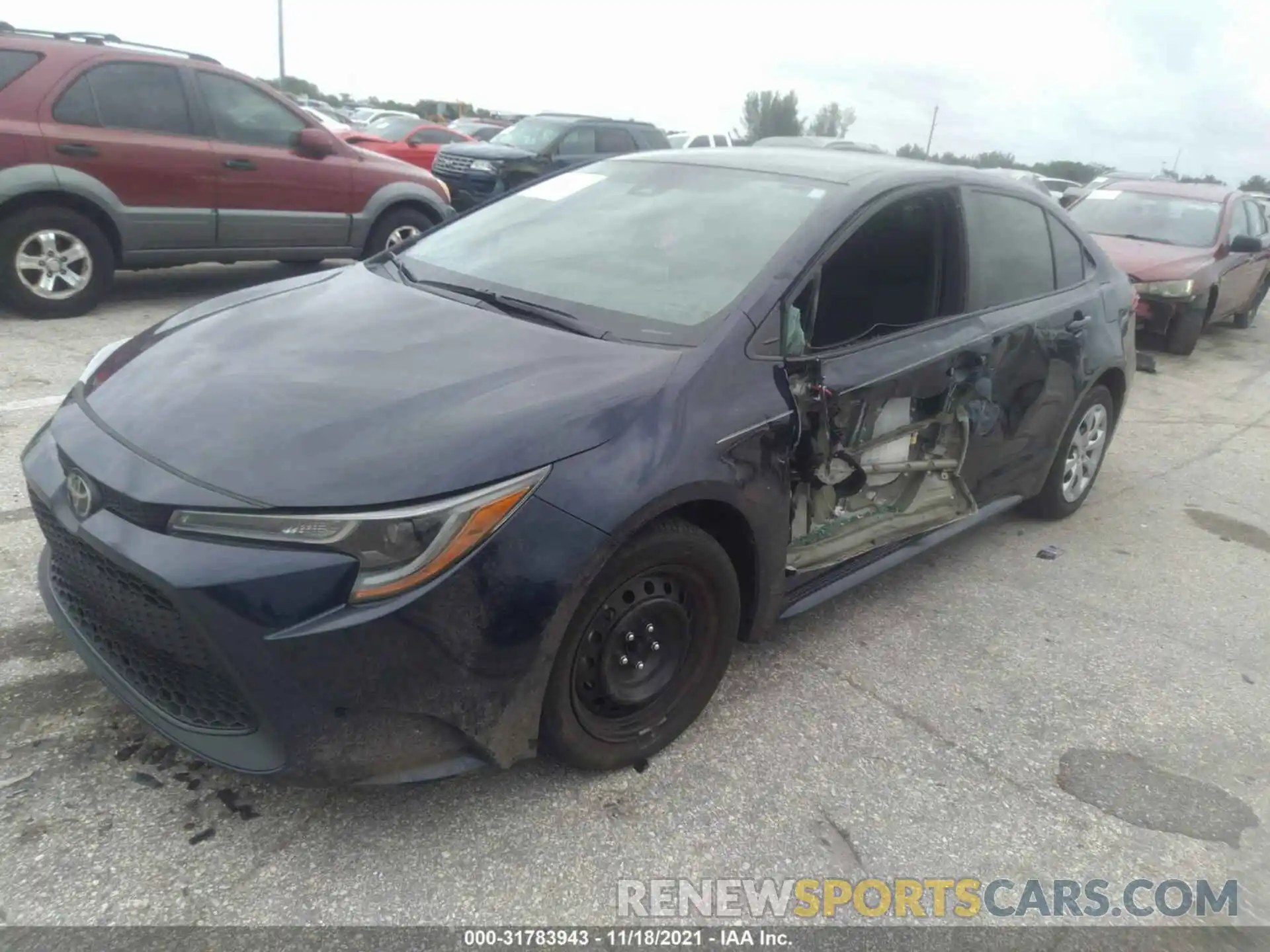 6 Photograph of a damaged car 5YFEPRAE2LP083991 TOYOTA COROLLA 2020