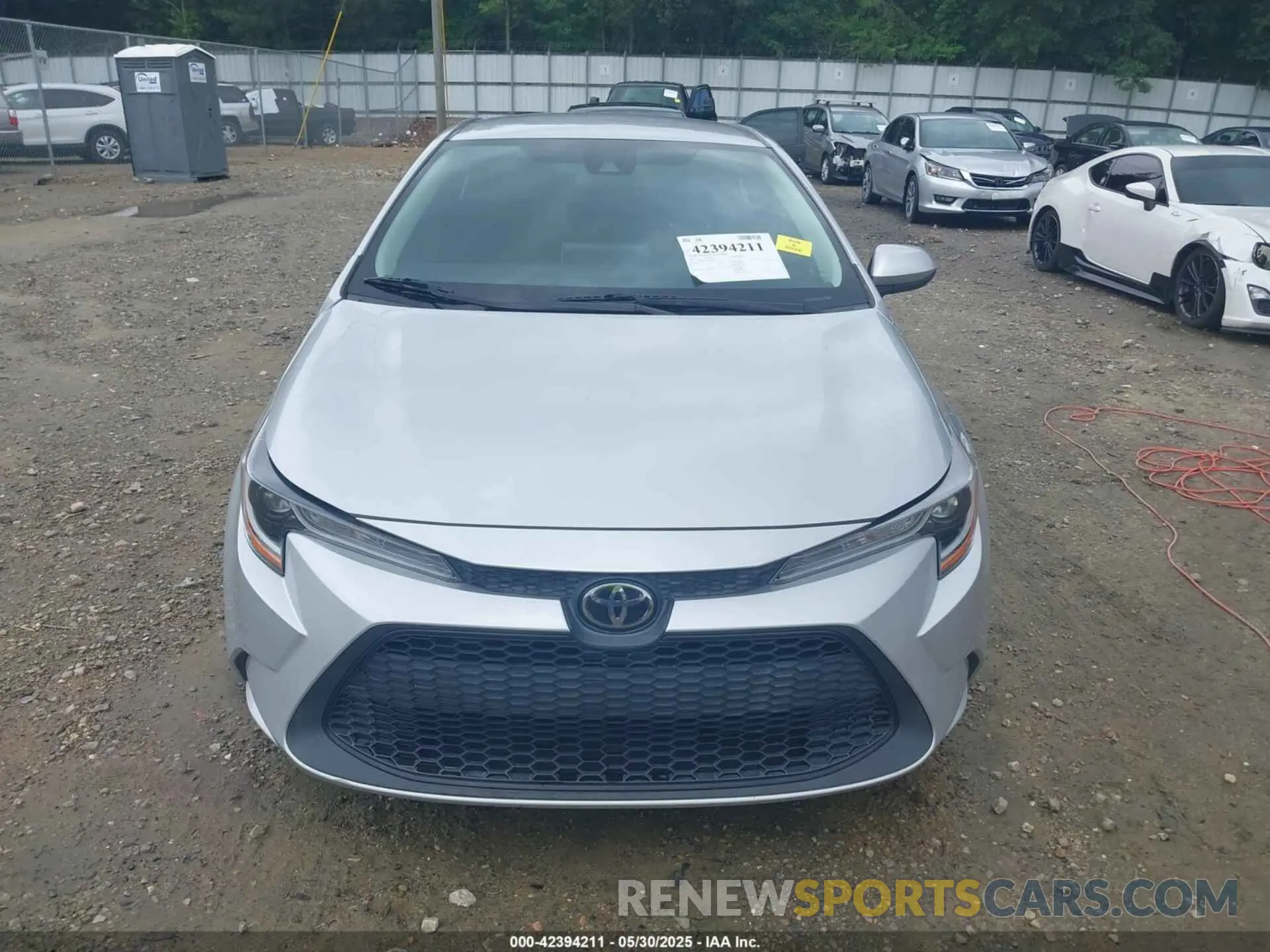 12 Photograph of a damaged car 5YFEPRAE2LP084171 TOYOTA COROLLA 2020