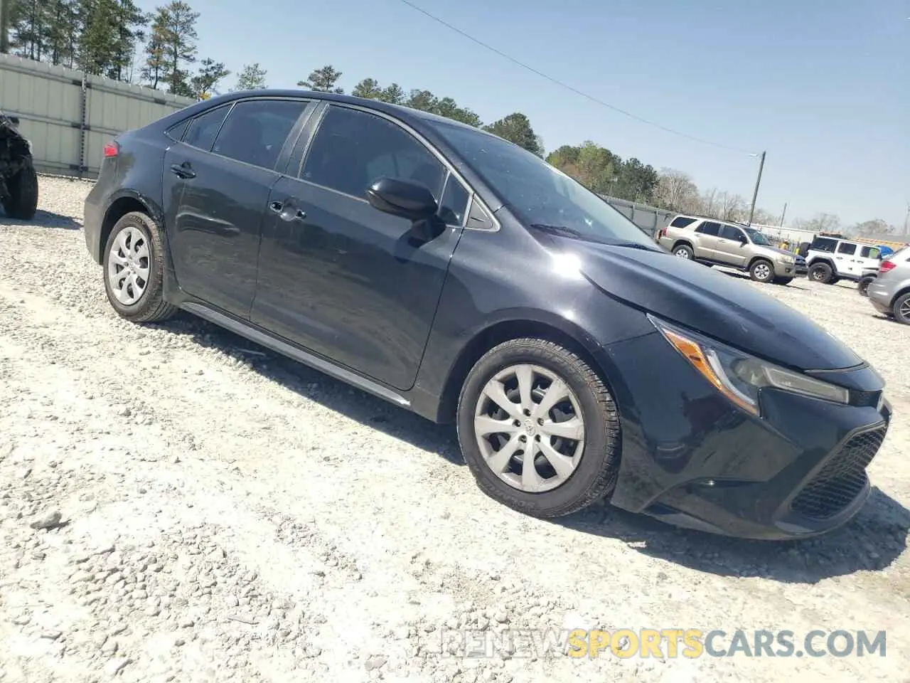 4 Photograph of a damaged car 5YFEPRAE2LP087961 TOYOTA COROLLA 2020