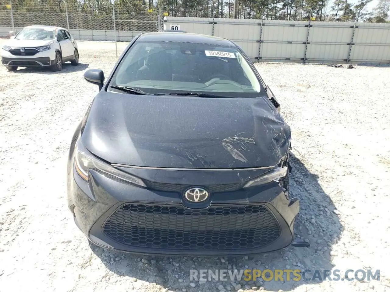 5 Photograph of a damaged car 5YFEPRAE2LP087961 TOYOTA COROLLA 2020