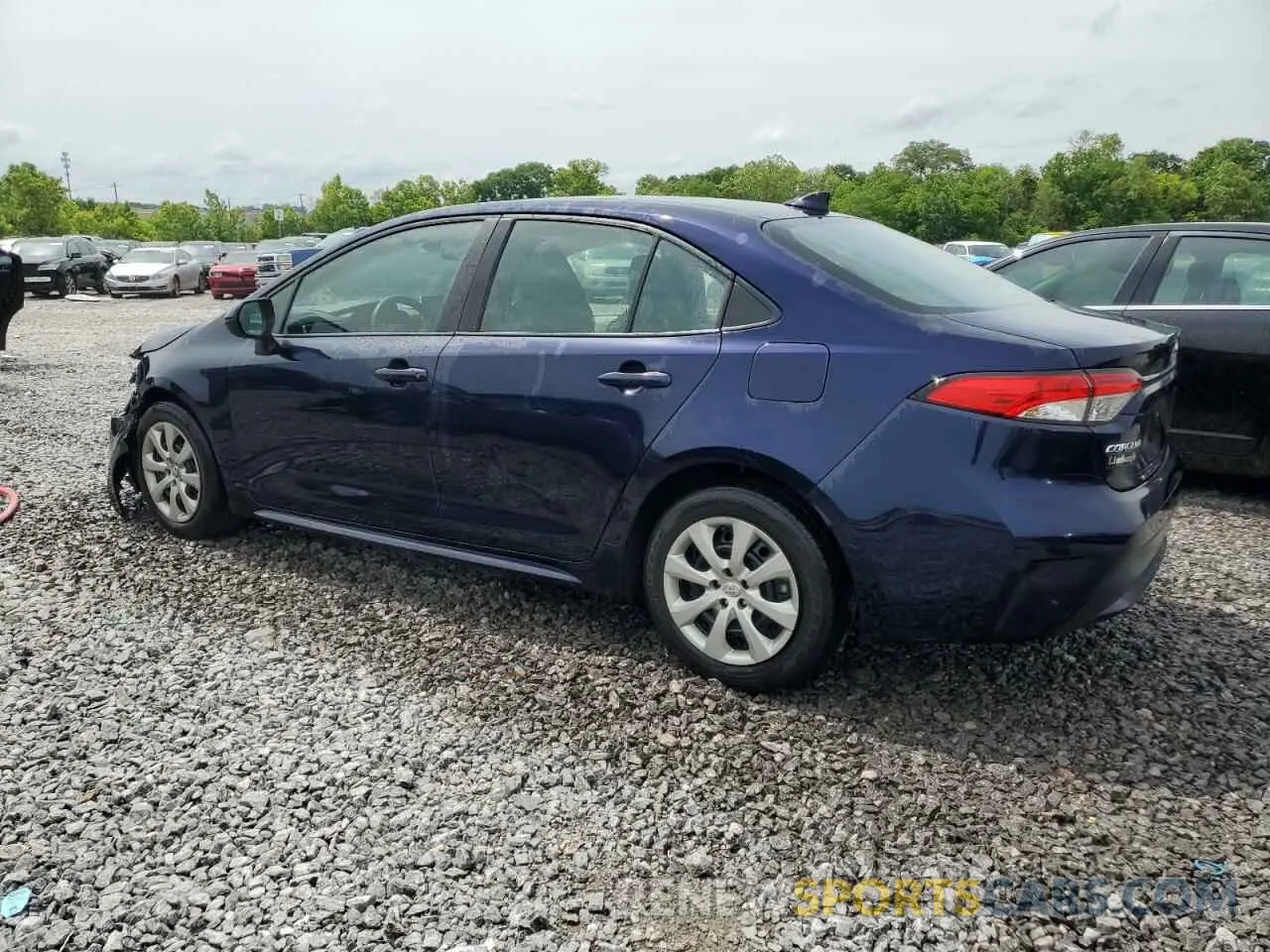 2 Photograph of a damaged car 5YFEPRAE2LP088317 TOYOTA COROLLA 2020
