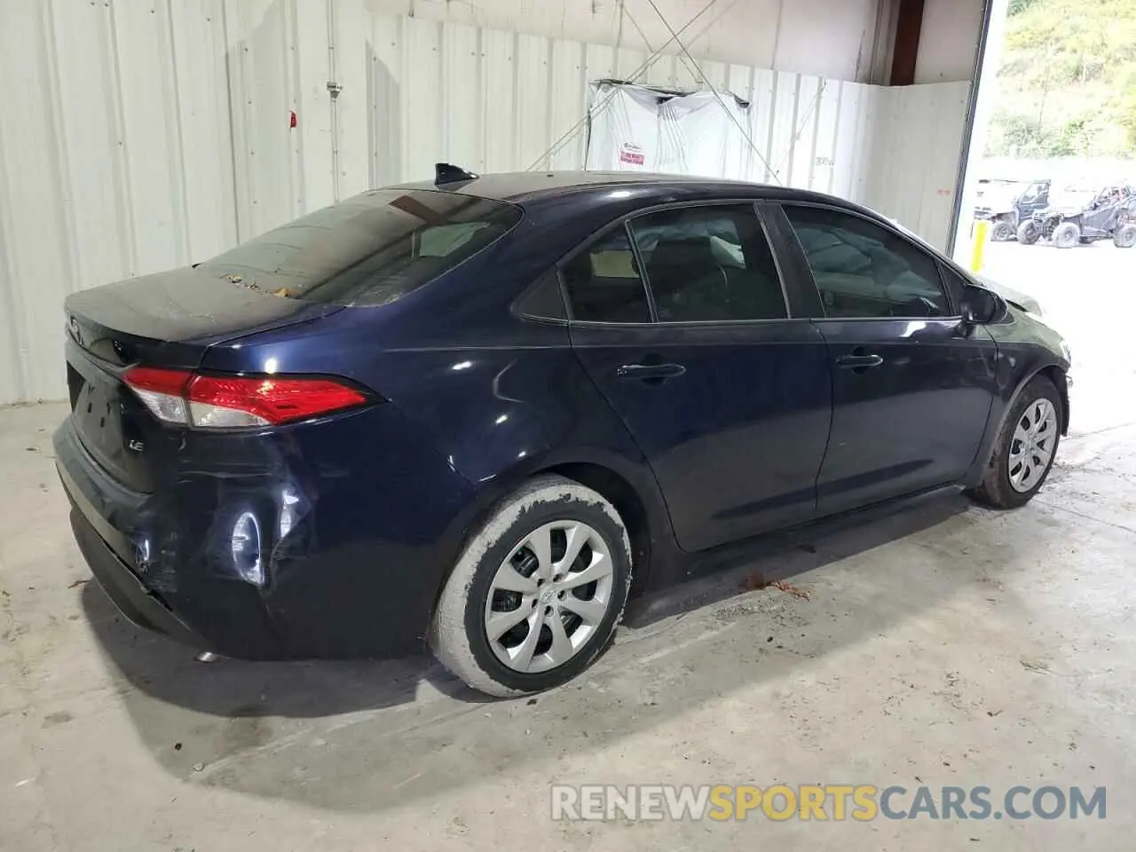 3 Photograph of a damaged car 5YFEPRAE2LP090164 TOYOTA COROLLA 2020