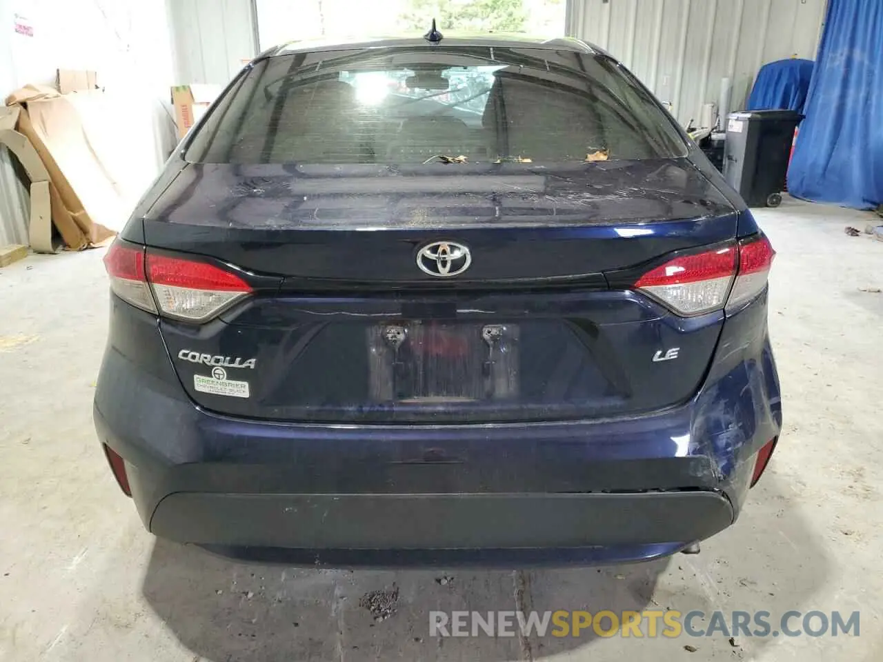 6 Photograph of a damaged car 5YFEPRAE2LP090164 TOYOTA COROLLA 2020