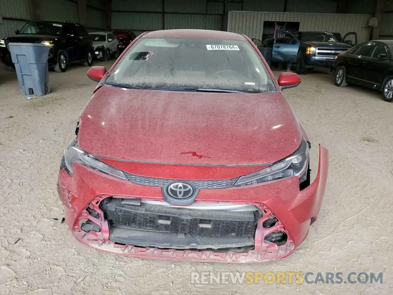 5 Photograph of a damaged car 5YFEPRAE2LP095543 TOYOTA COROLLA 2020